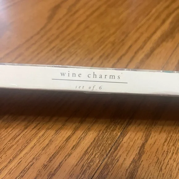 Pier 1 Multicolor wine glass charms - Picture 3 of 4